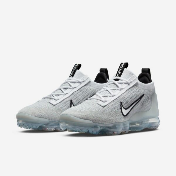 Nike Vapormax Flyknit 2021 "Monochrome White" - Зображення 4