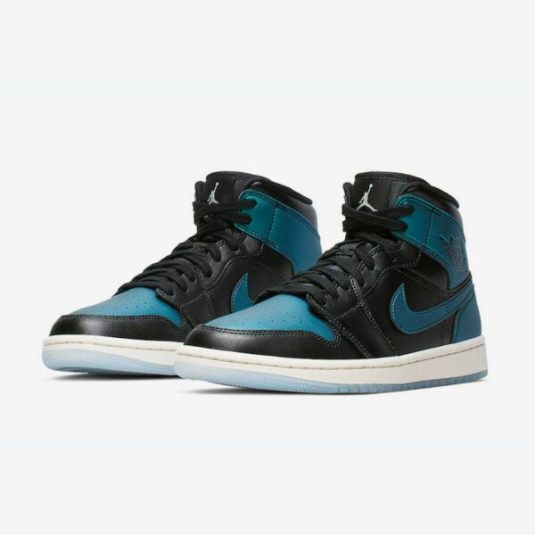 Air Jordan 1 Mid 'Metallic Turquoise' (W) - Зображення 3