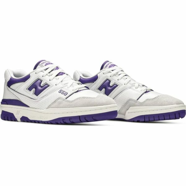 New Balance 550 White Purple - Зображення 2