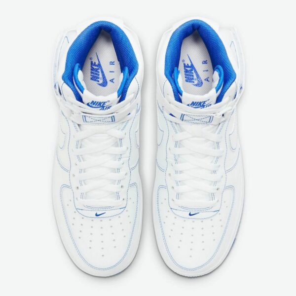 Nike Air Force 1 High "Blue Contrast Stitch" - Зображення 3