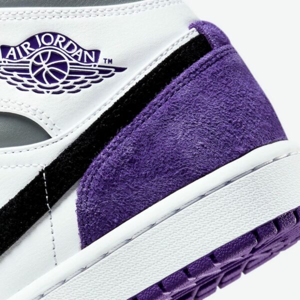 Air Jordan 1 Mid SE 'Varsity Purple' - Зображення 8