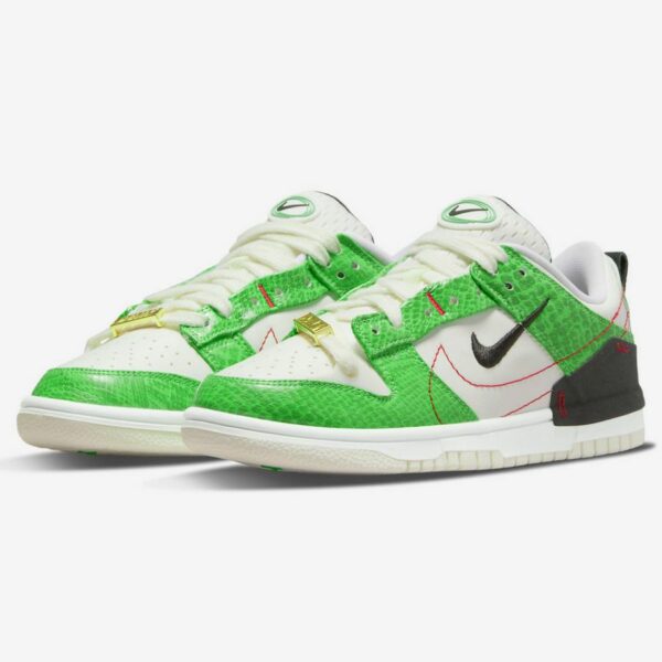 Nike Dunk Low Disrupt 2 "Green Snakeskin" - Зображення 2