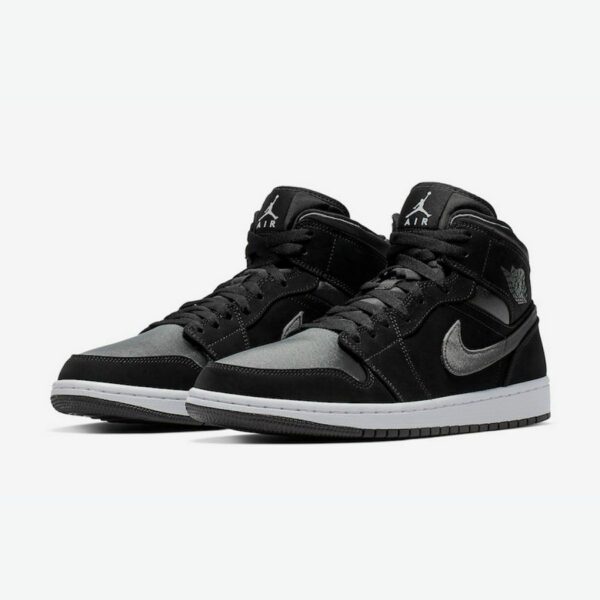 Air Jordan 1 Mid SE Nylon 'Black Grey' - Зображення 3