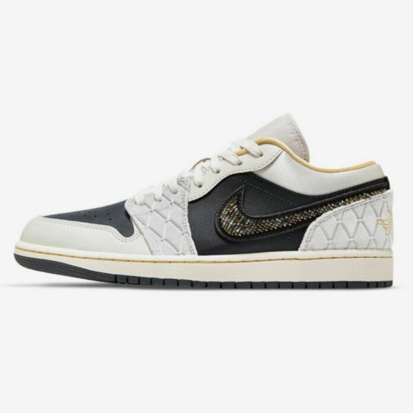 Air Jordan 1 Low "Beaded Swoosh"