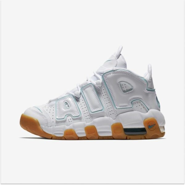 Nike Air More Uptempo White Aqua Gum