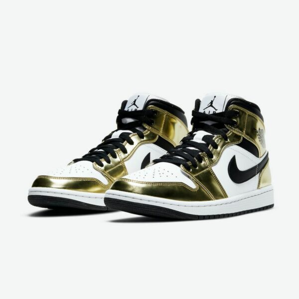 Air Jordan 1 Mid SE 'Metallic Gold' - Зображення 3