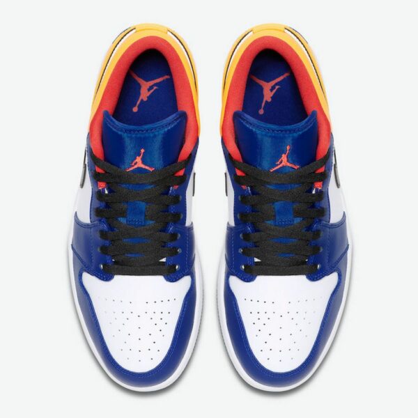 Air Jordan 1 Low 'White Deep Royal Blue' - Зображення 4