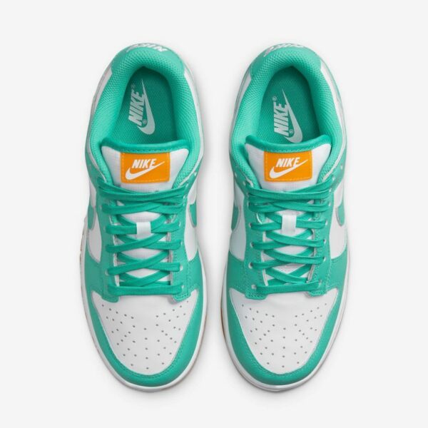 Nike Dunk Low White Turquoise (W) - Зображення 4