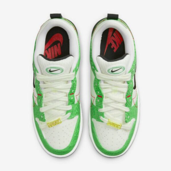Nike Dunk Low Disrupt 2 "Green Snakeskin" - Зображення 4