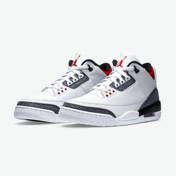 Air Jordan 3 Retro Denim SE 'Fire Red' - Зображення 3