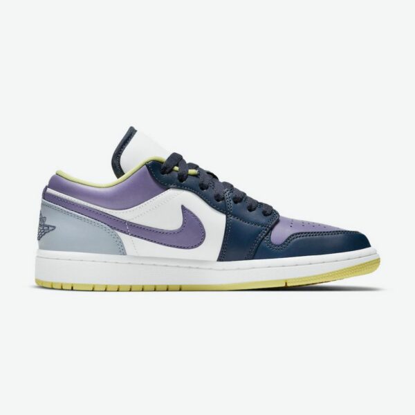 Air Jordan 1 Low SE 'Mismatched - Purple Magenta' (W) - Зображення 2