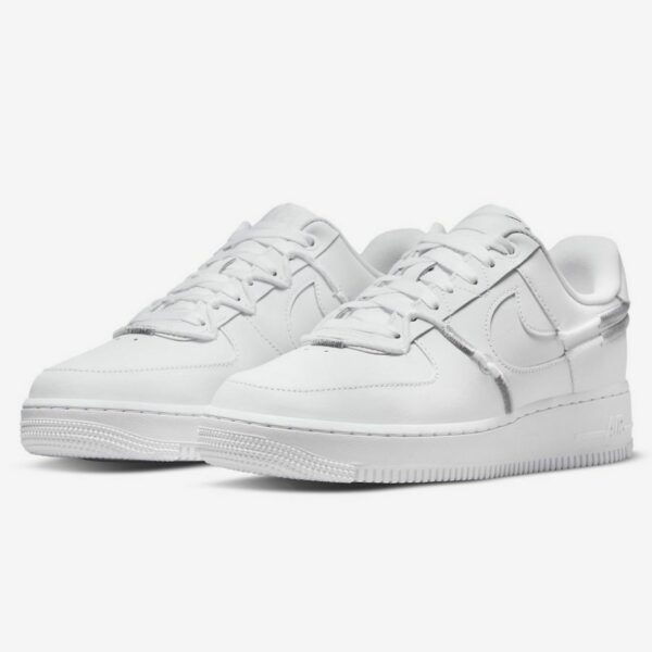 Nike Air Force 1 Low '07 LX Triple White (W) - Зображення 2