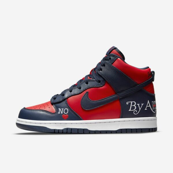 Supreme X Nike SB SB Dunk High “By Any Means”