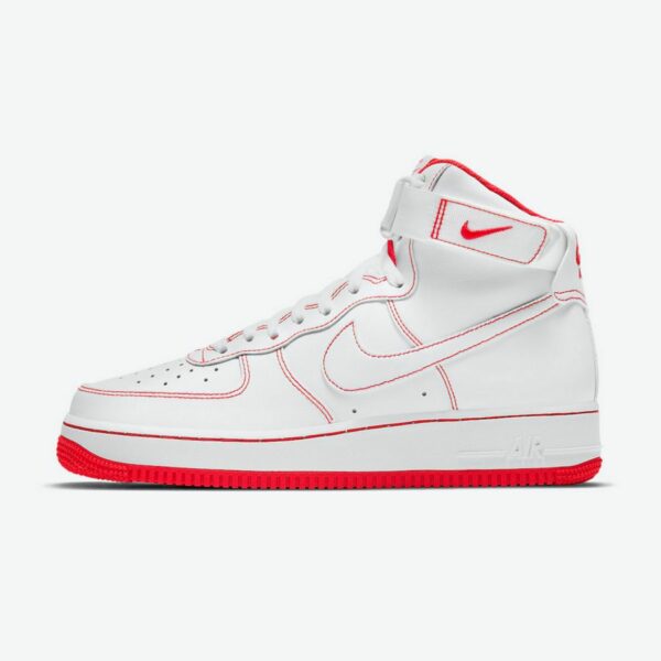 Nike Air Force 1 High "White University Red"