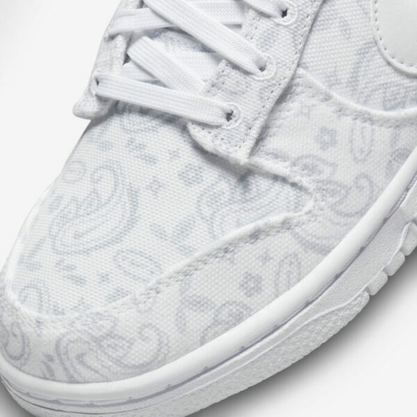 Nike Dunk Low White Paisley (W) - Зображення 7