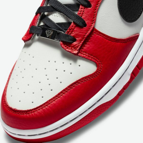 NBA x Nike Dunk Low EMB 'Chicago' - Зображення 7