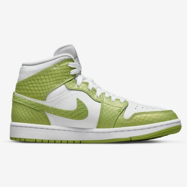 Air Jordan 1 Mid Green Python (W) - Зображення 3