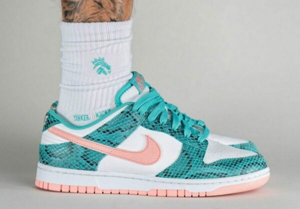 Nike Dunk Low "Green Snakeskin" - Зображення 9