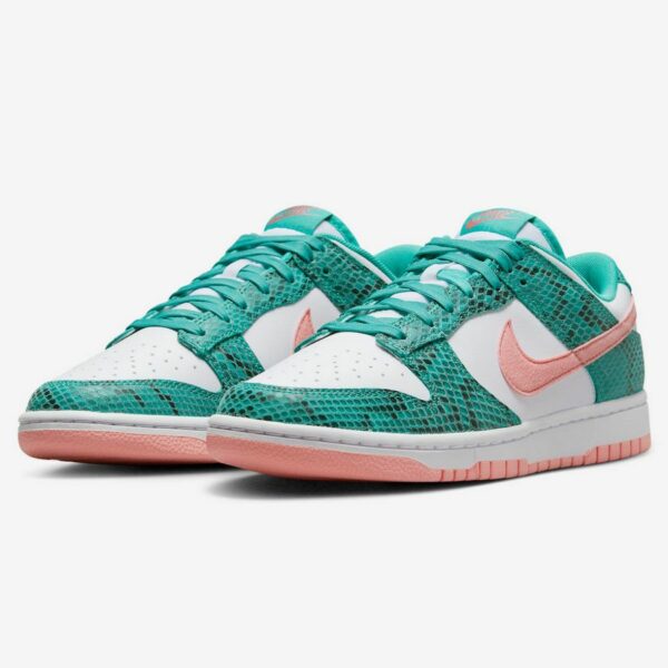 Nike Dunk Low "Green Snakeskin" - Зображення 2