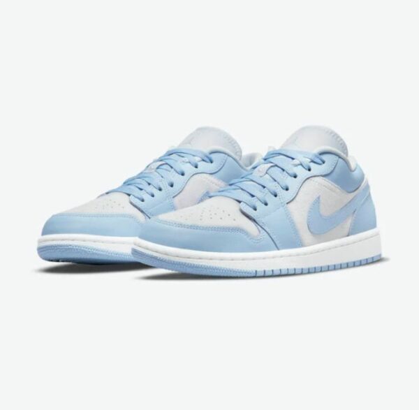 Air Jordan 1 Low 'Football Grey Aluminium' (W) - Зображення 8