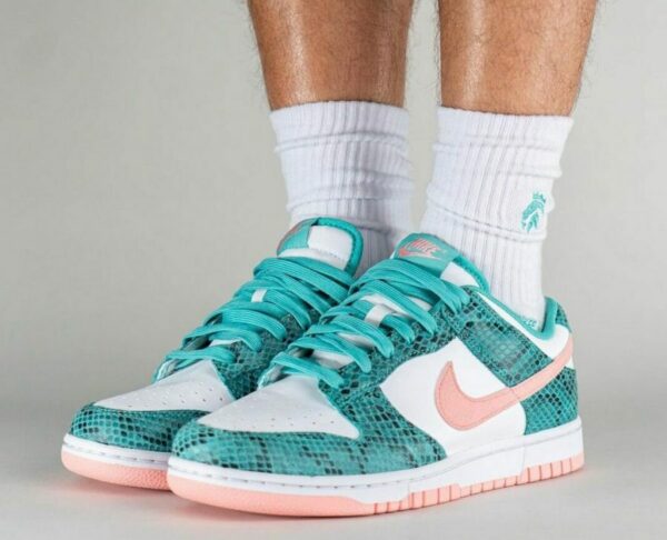 Nike Dunk Low "Green Snakeskin" - Зображення 10