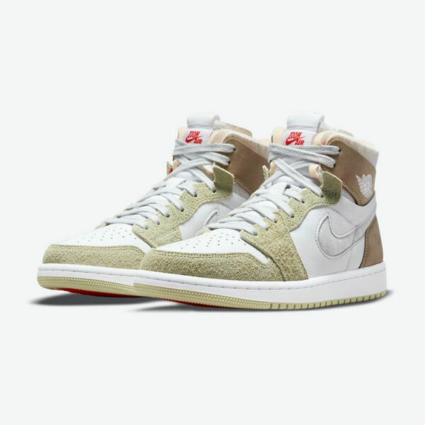 Air Jordan 1 High Zoom Comfort 'Olive Aura' (W) - Зображення 3
