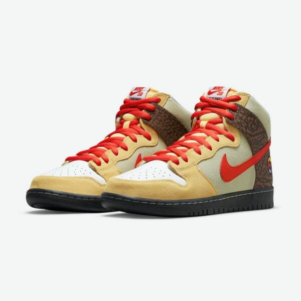 Color Skates x Nike Dunk High SB 'Kebab and Destroy' - Зображення 3