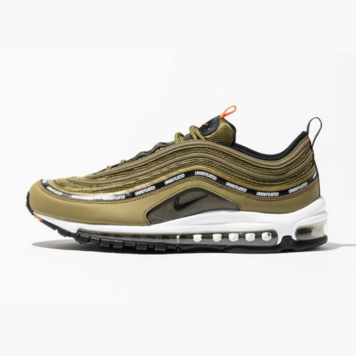 Undefeated x Nike Air Max 97 Black Militia Green