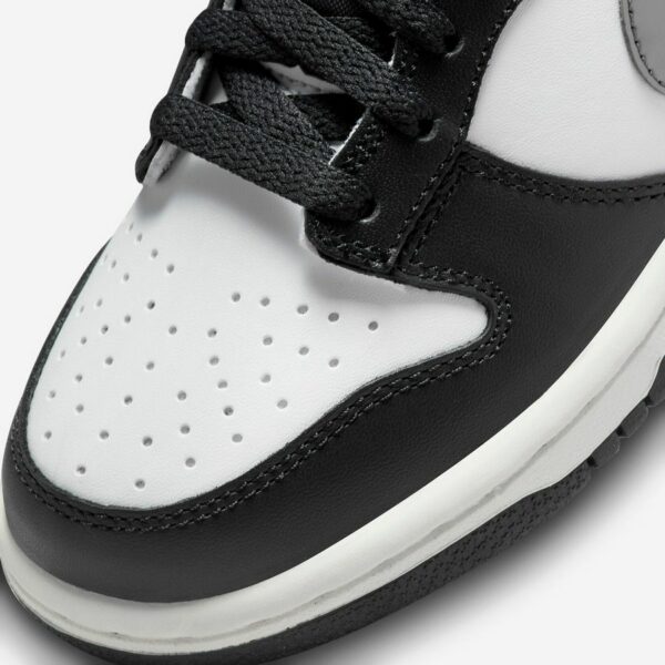 Nike Dunk Low Black White Metallic GS - Зображення 7