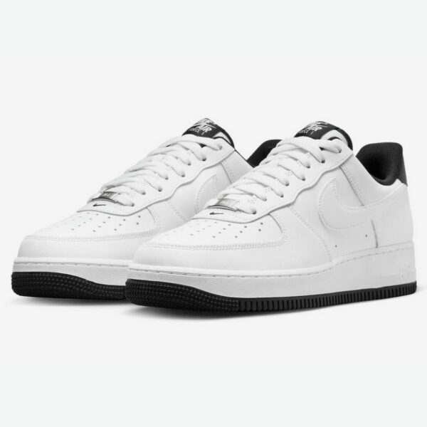 Nike Air Force 1 Low White Black - Зображення 3