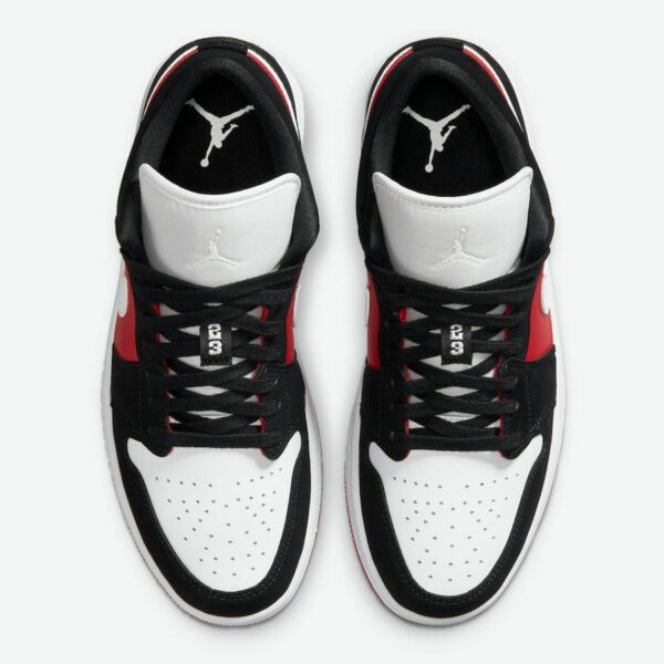 Air Jordan 1 Low 'Gym Red Black' (W) - Зображення 4
