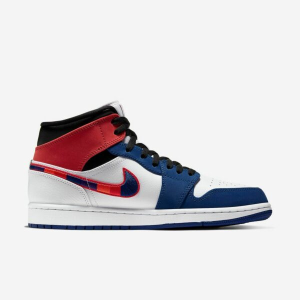 Air Jordan 1 Mid SE “Multi-Color Swoosh” - Зображення 3