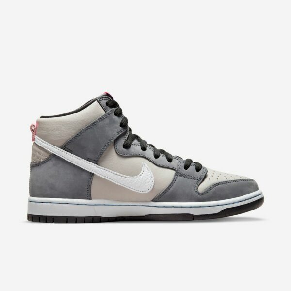 Nike SB Dunk High “Medium Grey” - Зображення 3