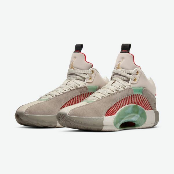 CLOT x Air Jordan 35 'Sepia Stone' - Зображення 3