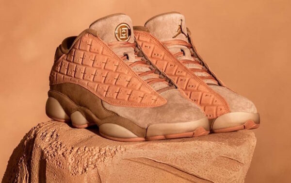 CLOT x Air Jordan Low 13 Retro "Sepia Stone" - Зображення 7