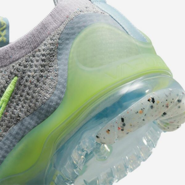 Nike Vapormax Flyknit 2021 "Particle Grey Liquid Lime" - Зображення 8