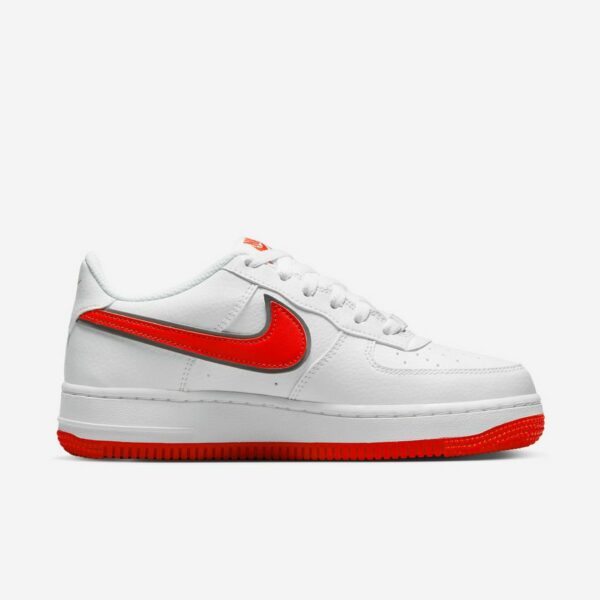 Nike Air Force 1 Low "White Habanero Red Mini Swoosh" - Зображення 3