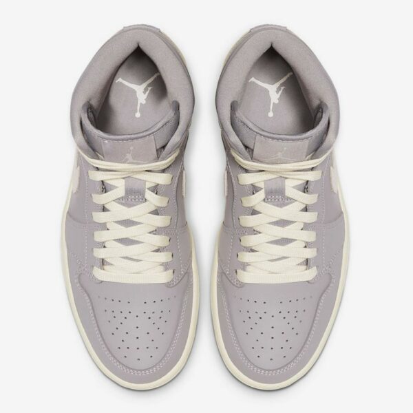 Air Jordan 1 Mid 'Grey Light Bone' (W) - Зображення 4