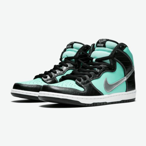 Diamond Supply Co. x Nike Dunk High Premium SB 'Tiffany' - Зображення 3