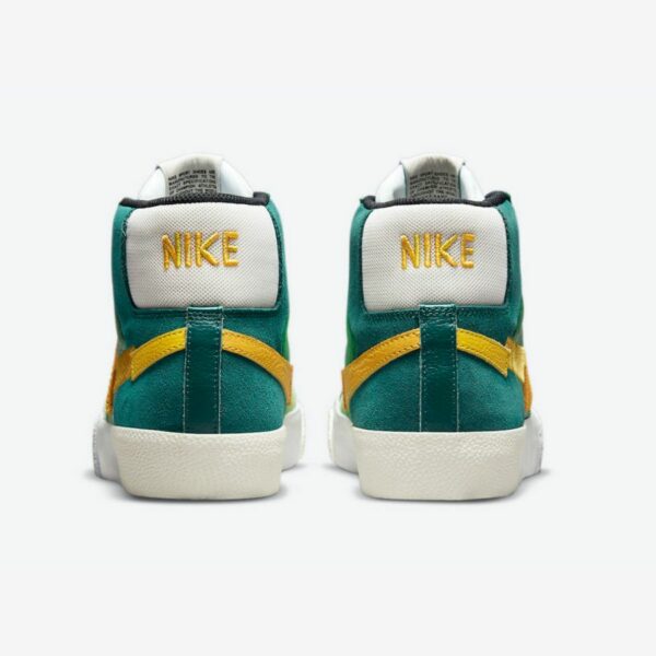 Nike SB Blazer Mid “Mosaic” Green Yellow - Зображення 3