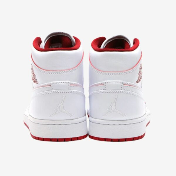 Air Jordan 1 Retro Mid 'White Gym Red' - Зображення 4