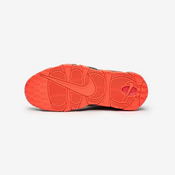 Nike Air More Uptempo Black White Laser Crimson - Зображення 2