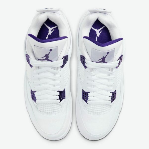 Air Jordan 4 Retro 'Purple Metallic' - Зображення 4