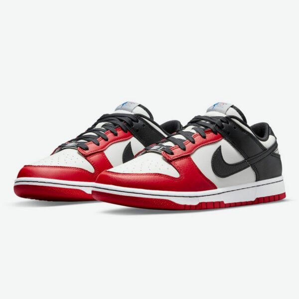 NBA x Nike Dunk Low EMB 'Chicago' - Зображення 3
