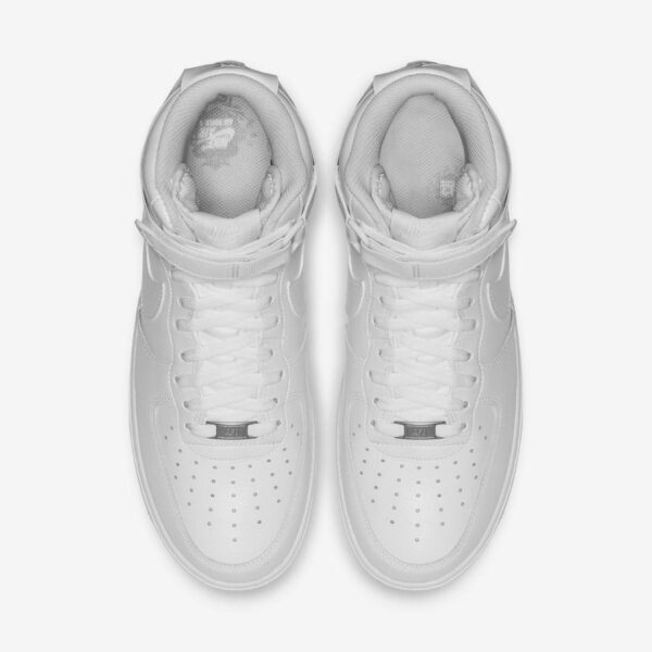 Nike Air Force 1 High ’07 Triple White - Зображення 4