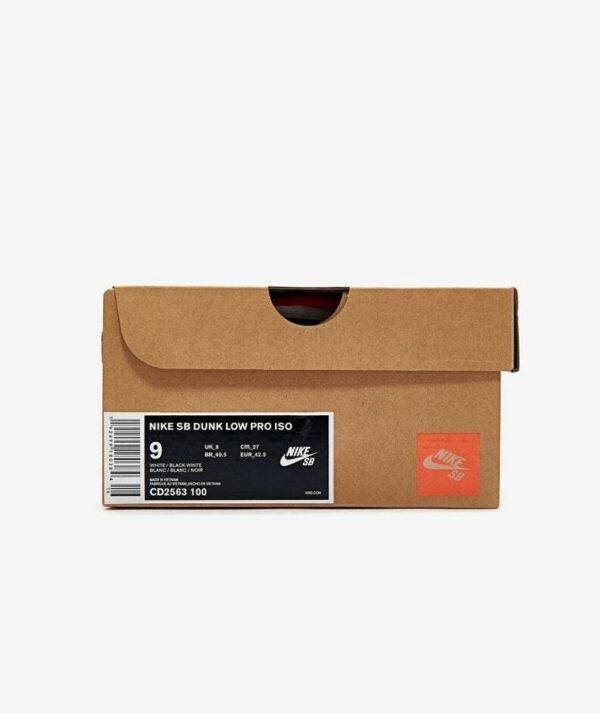 Nike SB Dunk Low "Orange Label White Black" - Зображення 6