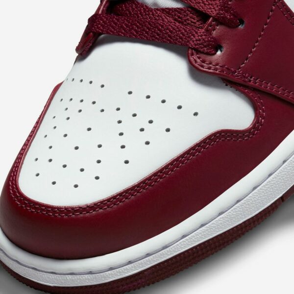 Air Jordan 1 Low "White Bordeaux” - Зображення 7