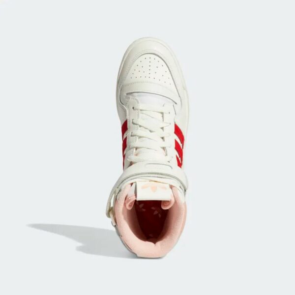 adidas Forum 84 High Off White Pink Red - Зображення 4