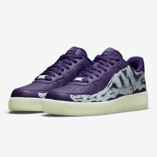 Nike Air Force 1 'Purple Skeleton' - Зображення 4