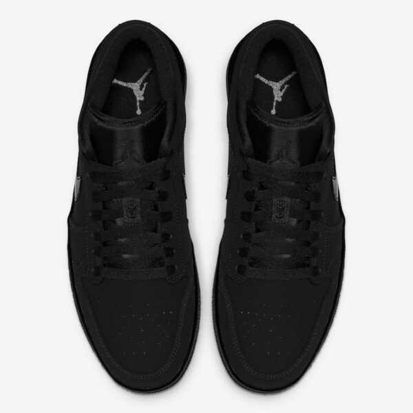Air Jordan 1 Low 'Triple Black' - Зображення 4